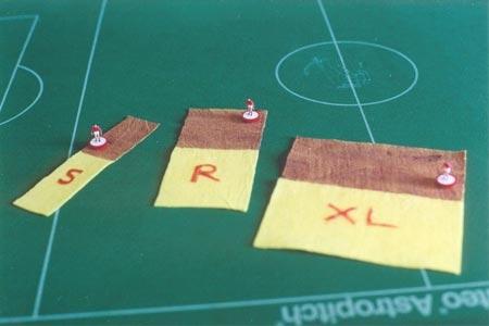 panni per lucidare giocatori subbuteo