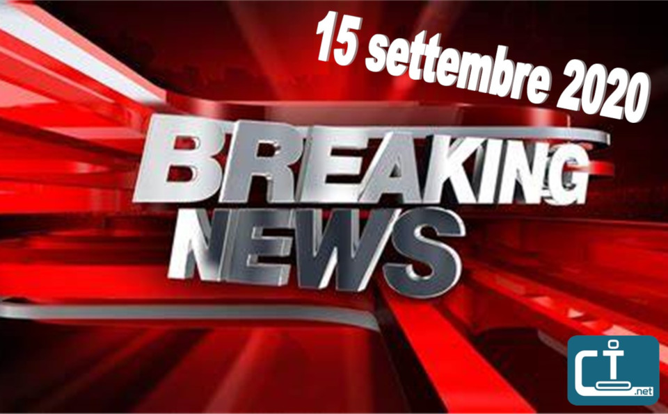 Breaking news subbuteo 15 settembre