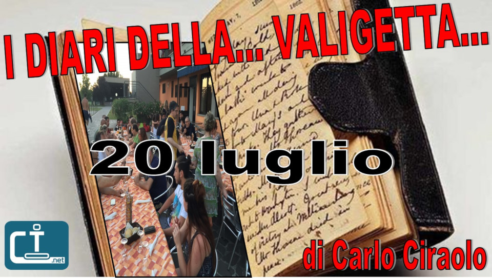 Copertina i diari della valigetta di subbuteo del 20 luglio