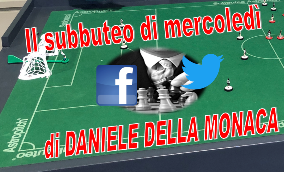 Copertina subbuteo del mercoledì