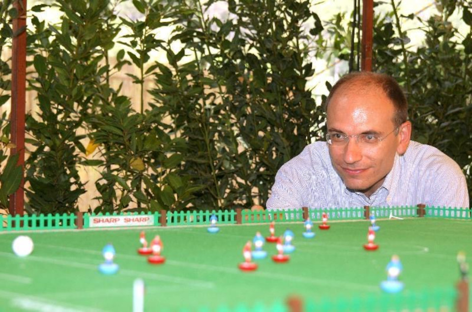 Enrico Letta subbuteo